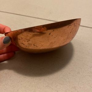 Rosegold jewelry bowl
